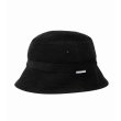 画像1: COOTIE PRODUCTIONS/Corduroy Bucket Hat（Black）［コーデュロイバケットハット-25春夏］ (1)