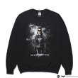 画像1: WACKO MARIA/THE DARK KNIGHT TRILOGY / SWEAT SHIRT（BLACK）［クルーネックスウェット-25春夏］ (1)