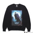 画像1: WACKO MARIA/THE DARK KNIGHT TRILOGY / SWEAT SHIRT（BLACK）［クルーネックスウェット-25春夏］ (1)