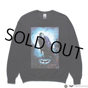 画像: WACKO MARIA/THE DARK KNIGHT TRILOGY / SWEAT SHIRT（BLACK）［クルーネックスウェット-25春夏］