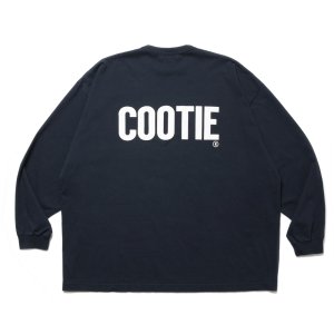 画像: COOTIE PRODUCTIONS/AD Processing Oversized L/S Tee（Navy）［プリント長袖T-25春夏］