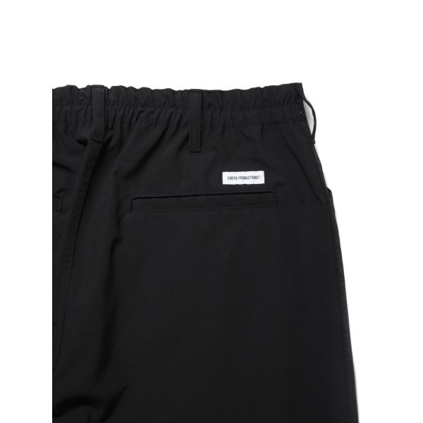 画像4: COOTIE PRODUCTIONS/T/C Weather T/Q Cut Work Easy Trousers（Black）［スリークォーターカットワークイージートラウザース-25春夏］ (4)