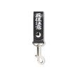 画像1: BlackEyePatch/HWC LEATHER HOOP KEYCHAIN（BLACK） (1)