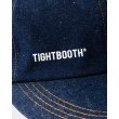 画像8: TIGHTBOOTH/LABEL LOGO DENIM 6 PANEL（Indigo）［デニム6パネルキャップ-25春夏］ (8)