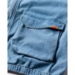 画像3: TIGHTBOOTH/DENIM DRIZZLER JACKET（Light Blue）［デニムドリズラーJKT-25春夏］ (3)