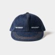 画像4: TIGHTBOOTH/LABEL LOGO DENIM 6 PANEL（Indigo）［デニム6パネルキャップ-25春夏］ (4)