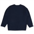 画像2: PORKCHOP/CS FLEECE SHIRT（NAVY）［フリースクルーネック-25春夏］ (2)