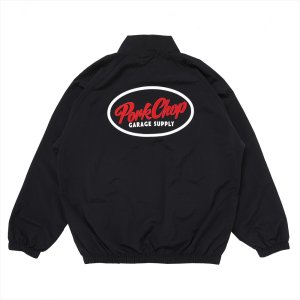 画像: PORKCHOP/OVAL LOGO NYLON JACKET（BLACK）［ナイロンJKT-25春夏］