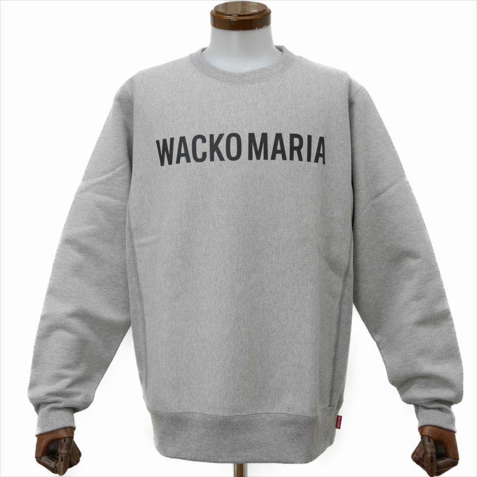 WACKO MARIA/HEAVY WEIGHT CREW NECK SWEAT SHIRT（TYPE-2）（グレー ...