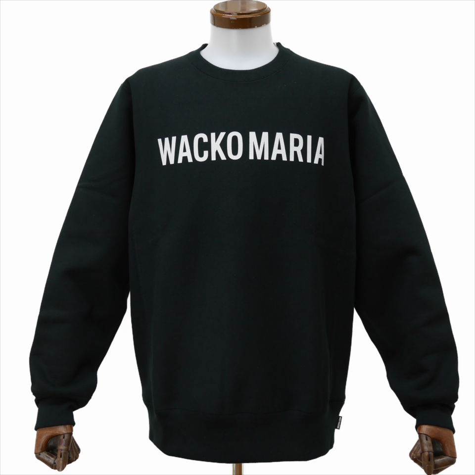 WACKO MARIA/HEAVY WEIGHT CREW NECK SWEAT SHIRT（TYPE-2）（ブラック ...