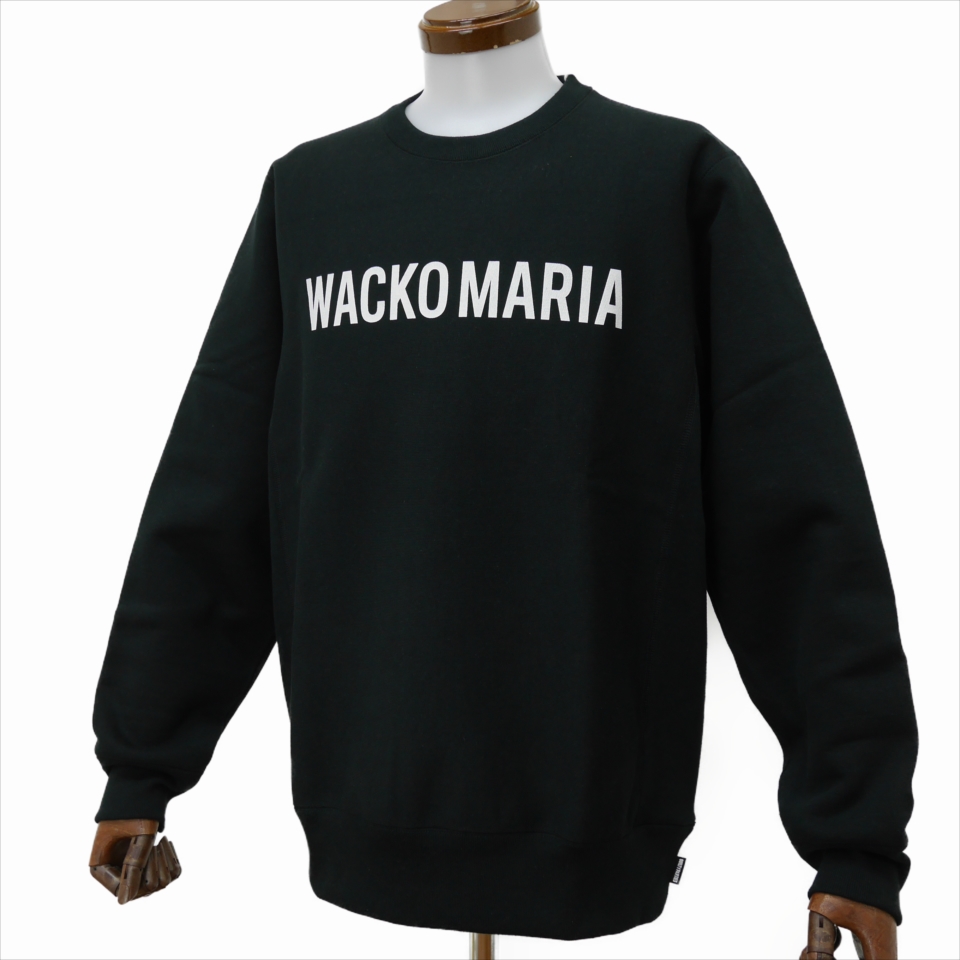 WACKO MARIA/HEAVY WEIGHT CREW NECK SWEAT SHIRT（TYPE-2）（ブラック