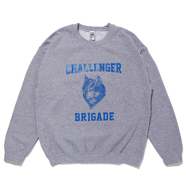 21ss challenger WOLF COLLEGE C/N SWEAT - スウェット