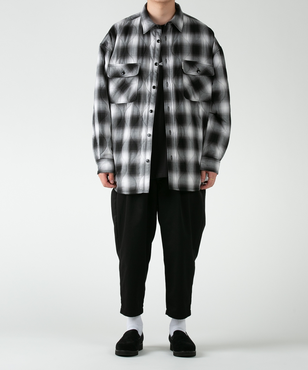 COOTIE Ombre Check Dropped Shoulder Coat - その他