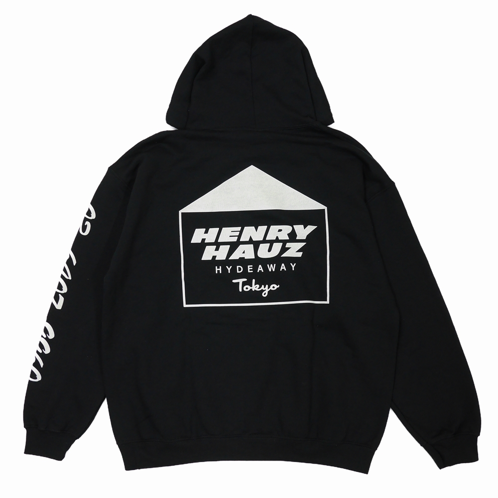 ROUGH AND RUGGED/HH LOGO HOODIE（ブラック） 【30%OFF】［プル