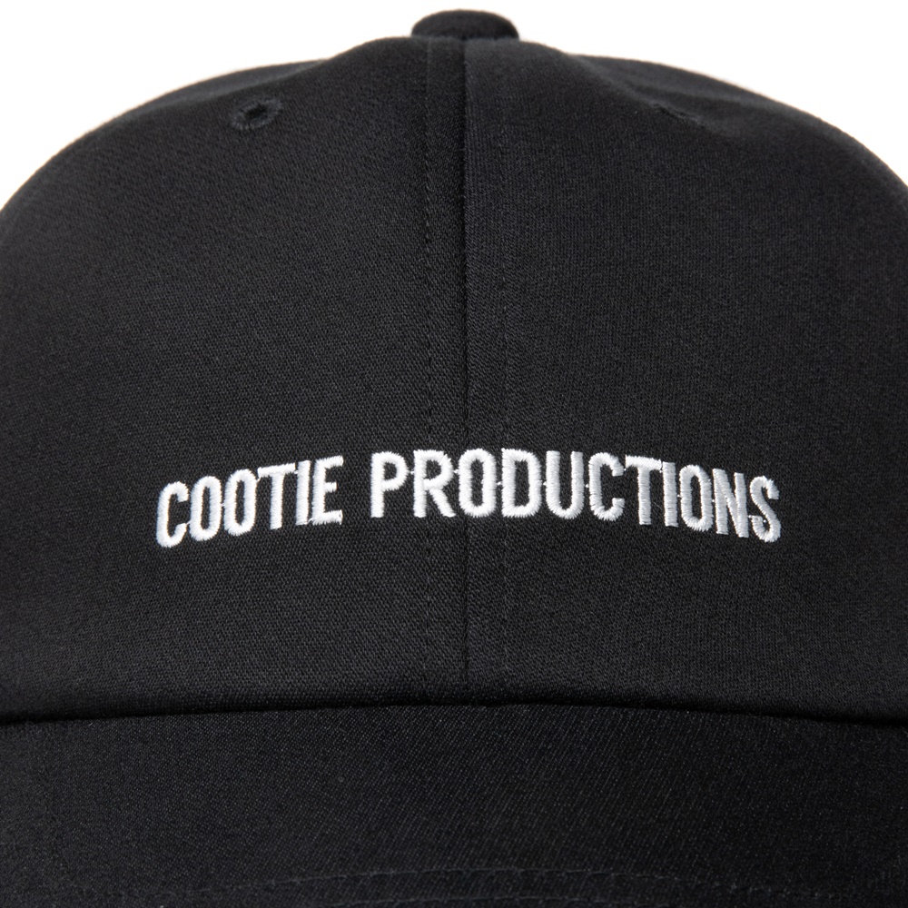 COOTIE/Stretch Curved Brim Cap（ブラック/ホワイト）［キャップ-21春