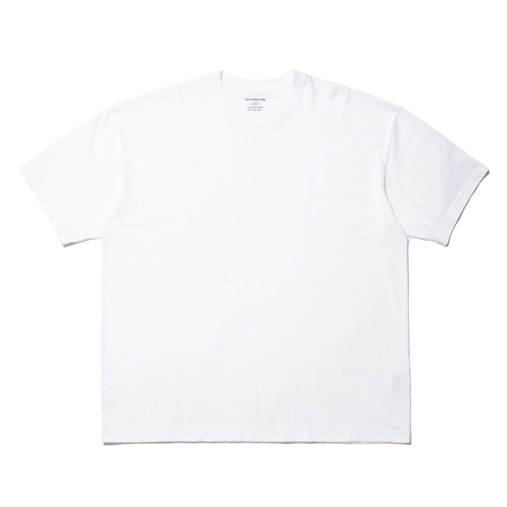 COOTIE PRODUCTIONS/Open End Yarn Error Fit S/S Tee（ホワイト