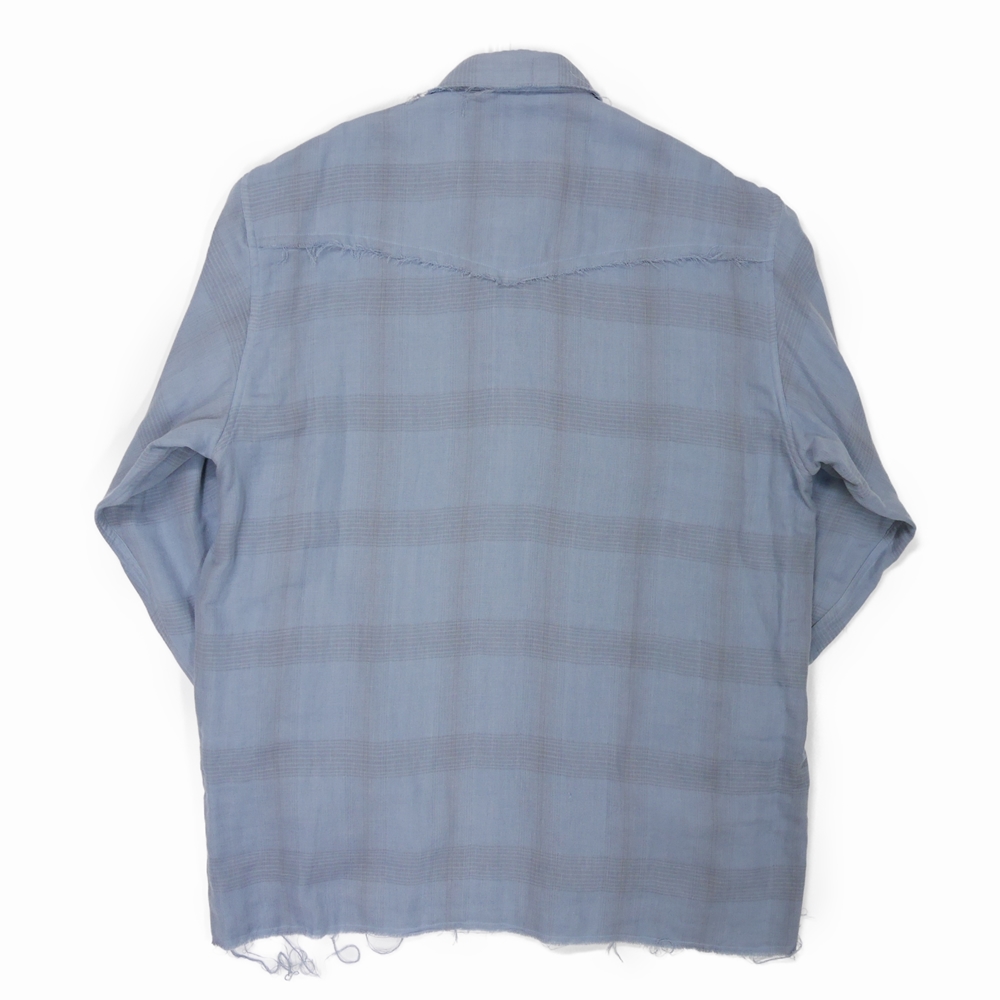 11,499円DAIRIKU/Triple Gauze Check Western Shirt