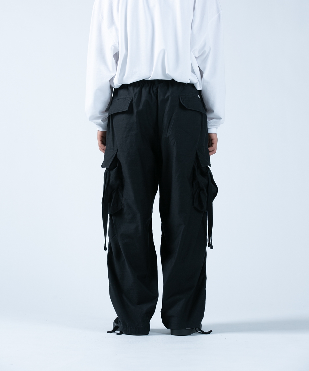 COOTIE Cargo Eazy Pants L ブラックワークパンツ/カーゴパンツ