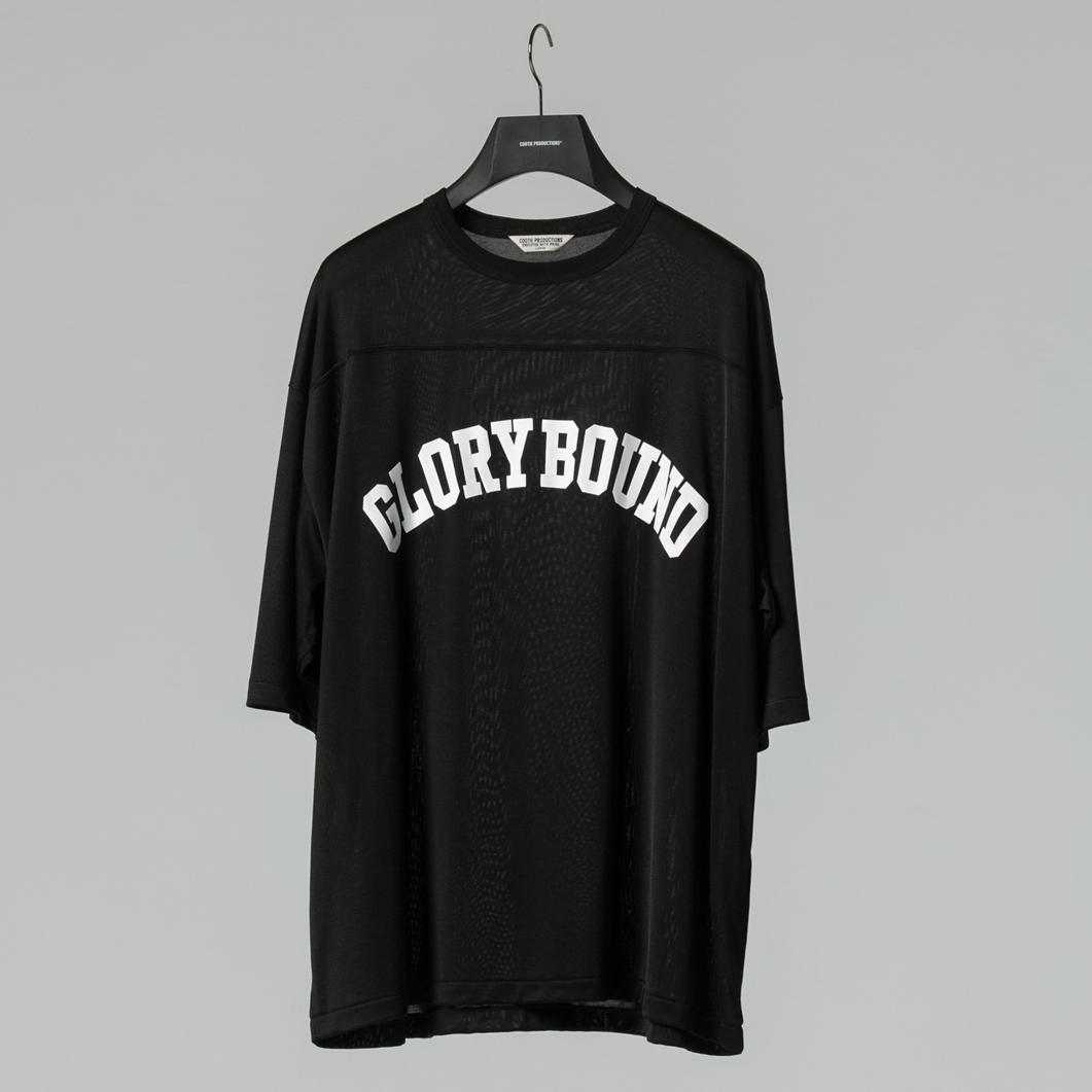 COOTIE PRODUCTIONS/R/C Football S/S Tee（GLORY BOUND）（ブラック