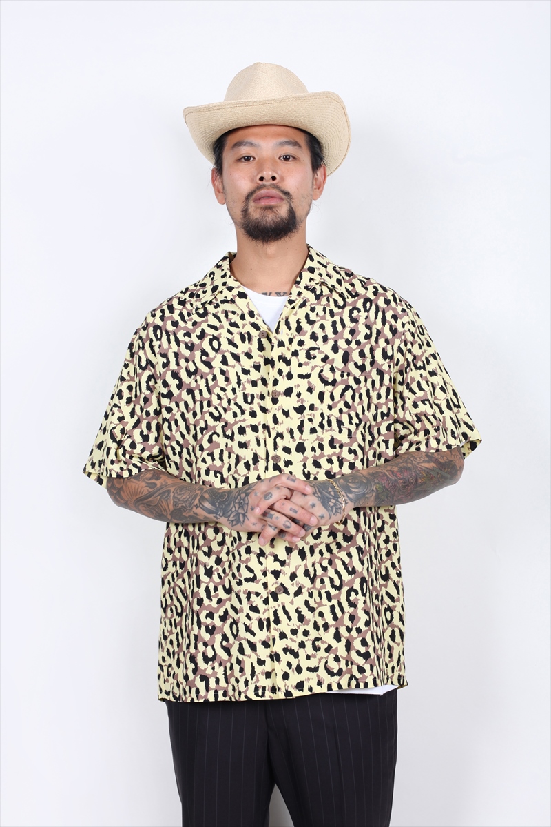 WACKO MARIA leopard Hawaiian shirt アロハ-