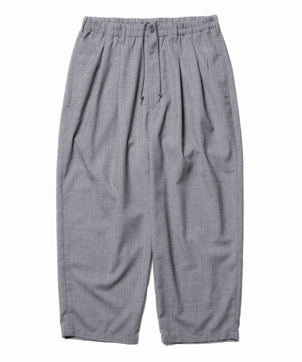 COOTIE/T/W 2 Tuck Easy Pants（アッシュグレー）［T/W 2タック