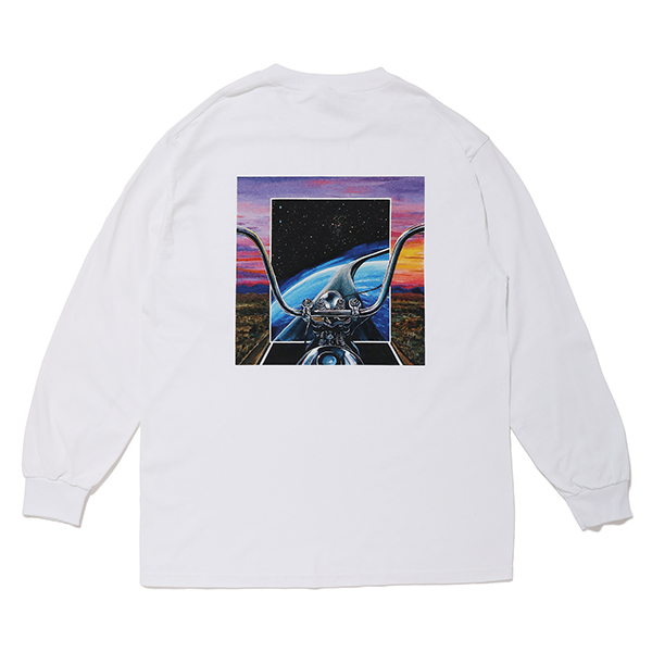 M CHALLENGER L/S INCEPTION TEE ホワイト 長瀬 - Tシャツ/カットソー