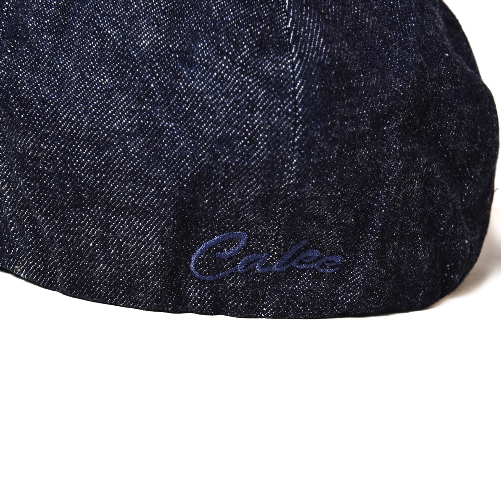 CALEE/Ow denim casquette（インディゴブルー）［デニムキャスケット