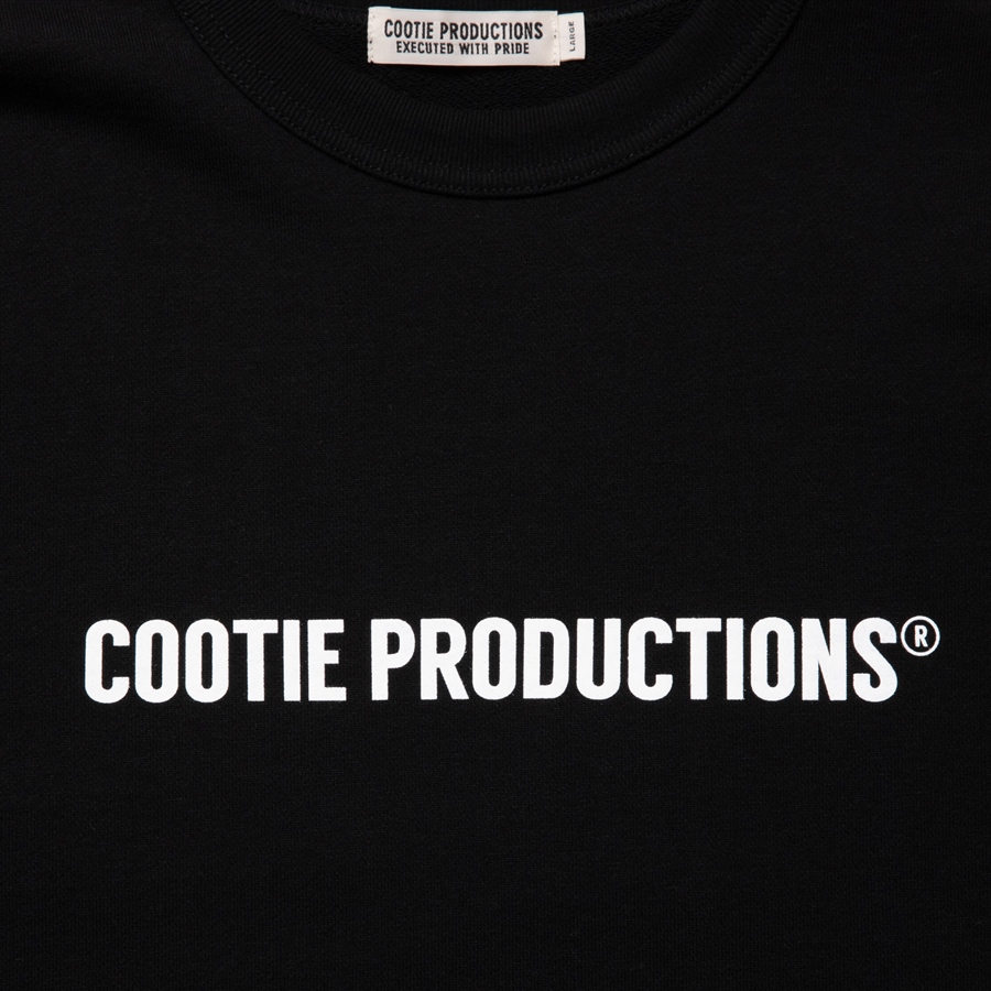 COOTIE PRODUCTIONS/Print Crewneck Sweatshirt（COOTIE LOGO