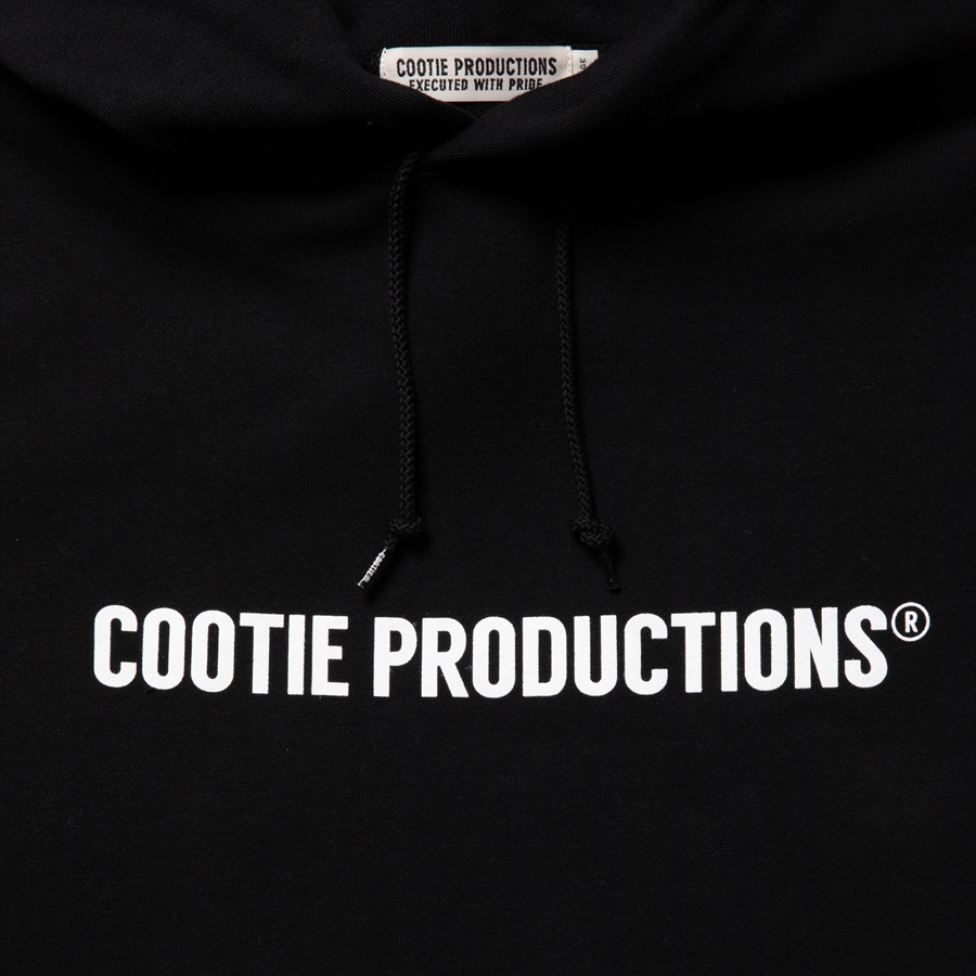 COOTIE PRODUCTIONS/Print Pullover Parka（COOTIE LOGO）（ブラック