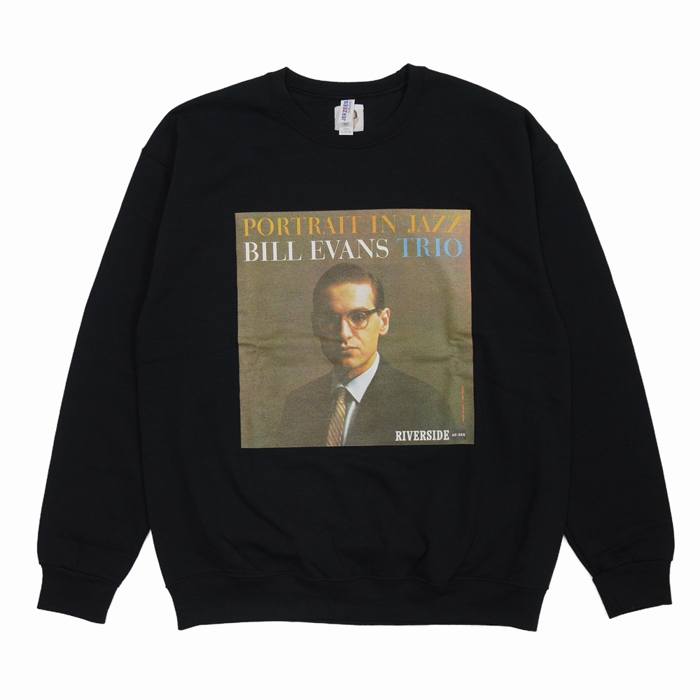 WACKO MARIA/BILL EVANS / SWEAT SHIRT（TYPE-1）（ブラック）［クルー ...