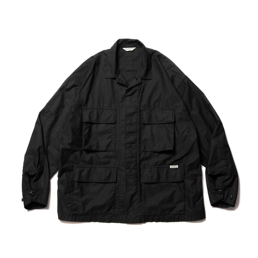 COOTIE PRODUCTIONS/Back Satin BDU Jacket（ブラック）［バックサテン