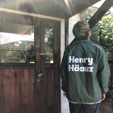 ROUGH AND RUGGED/HENRY HAUZ COACH JACKET（フォレストグリーン