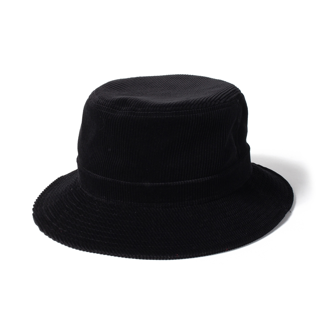 WACKO MARIA/CORDUROY BUCKET HAT（ブラック）［コーデュロイバケット