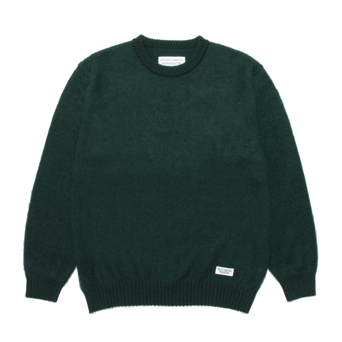 毛玉などなく状態は綺麗ですwackomaria(ワコマリア)セーターsweater グリーンカラー