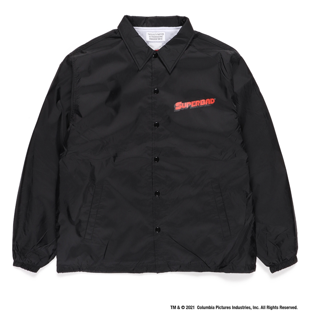 WACKO MARIA/SUPERBAD / COACH JACKET（TYPE-2）（ブラック