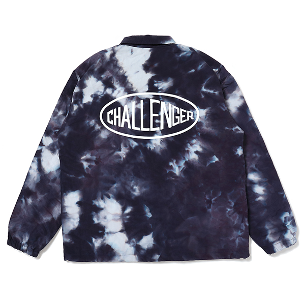 CHALLENGER/TIE DYE LOGO COACH JACKET（タイダイ）［タイダイロゴ