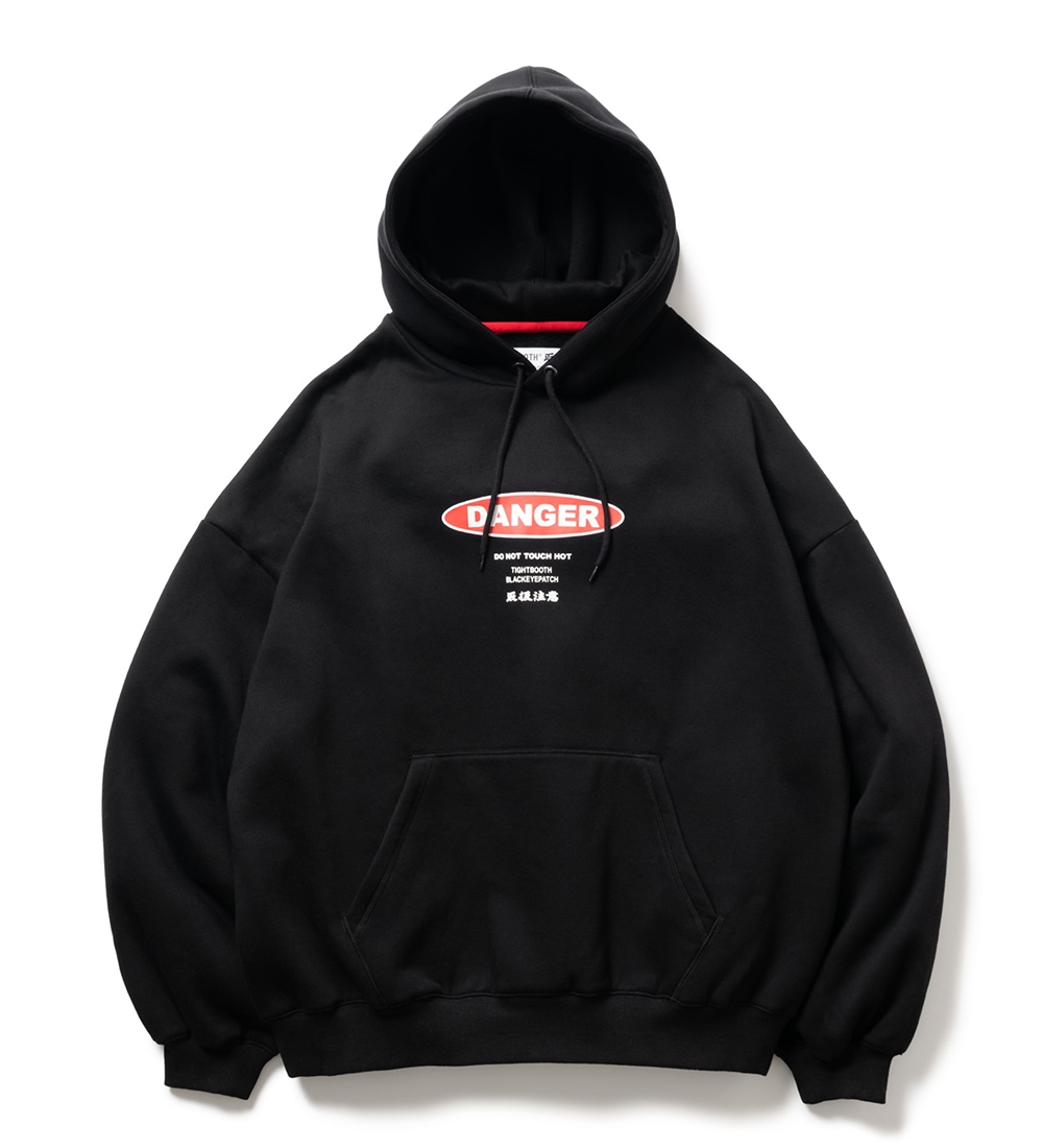 TIGHTBOOTH TBEP DANGER LABEL HOODIE-