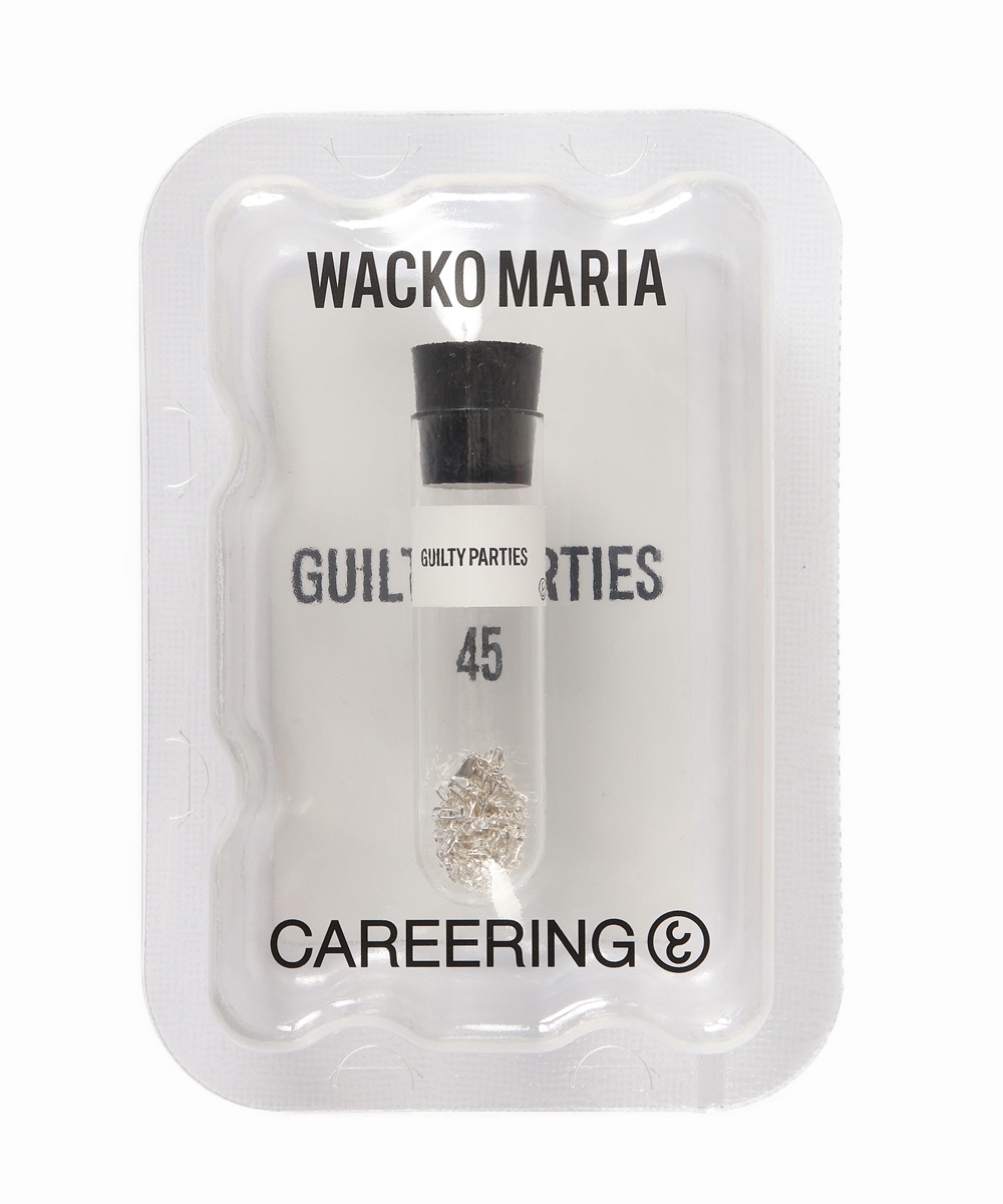 WACKO MARIA/CAREERING / GUILTY PATIES 45（シルバー）［ネックレス