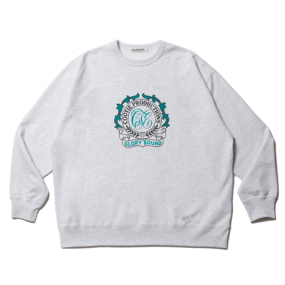 COOTIE PRODUCTIONS/Print Crewneck Sweatshirt（EMBLEM