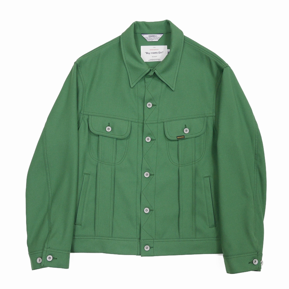 DAIRIKU/Regular Polyester Jacket（グリーン）［ポリエステルJKT-22春 ...