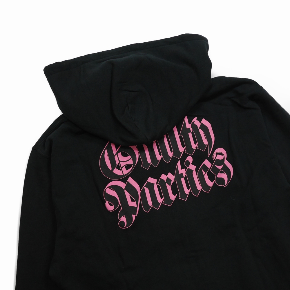 WACKO MARIA/FULL ZIP HOODED SWEAT SHIRT（ブラック）［ジップアップ