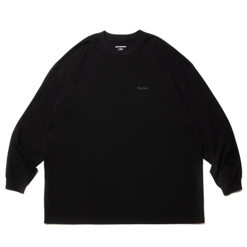 COOTIE PRODUCTIONS/Open End Yarn Error Fit L/S Tee（×Name 