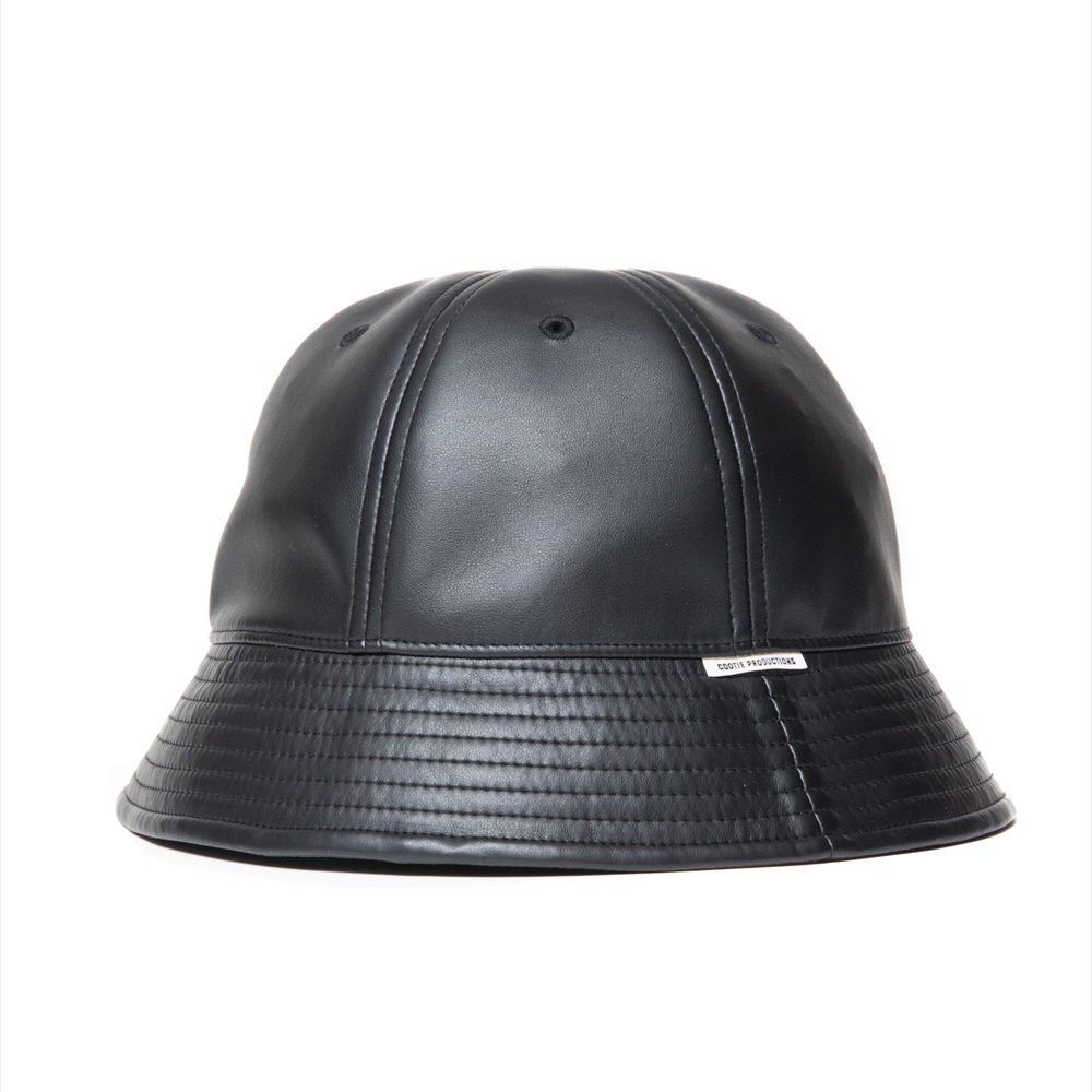 COOTIE ラムレザー　ハット　本革　Leather Bucket  Hat
