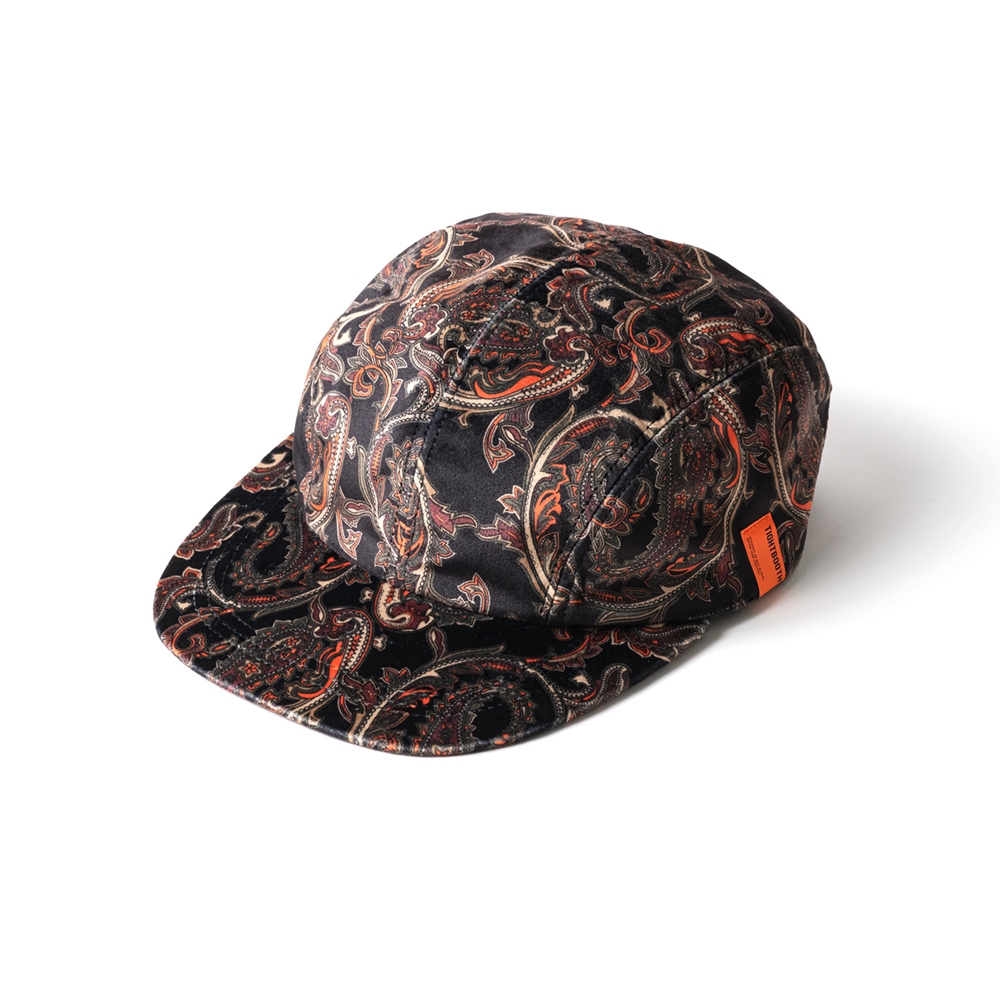 TIGHTBOOTHタイトブース PAISLEY VELOUR CAMP CAP - 帽子