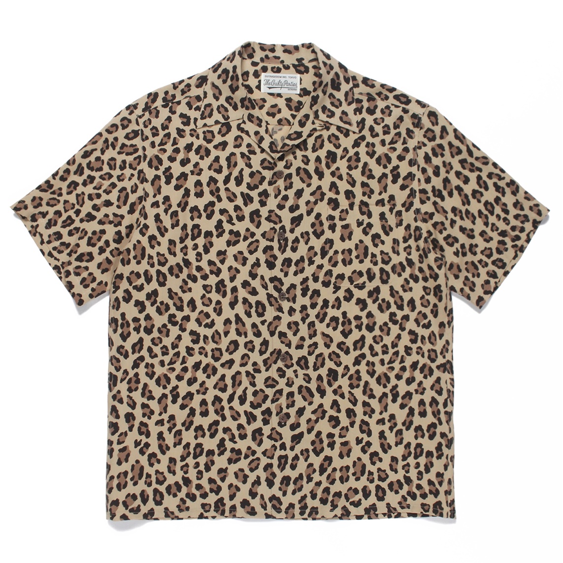 ショッピング買い 21ss ワコマリア Leopard Hawaiian shirt S ...
