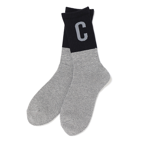 CHALLENGER/C SOCKS（GRAY LOGO）［Cソックス-22秋冬］ - JONAS