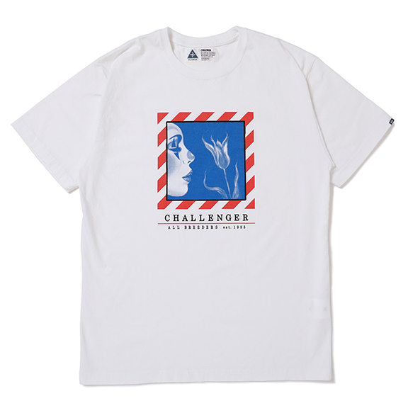 CHALLENGER/DOWN HILL TEE（WHITE）［プリントT-22秋冬］ - JONAS