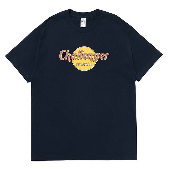 画像: CHALLENGER/MUD LOGO TEE（NAVY）［プリントT-22秋冬］