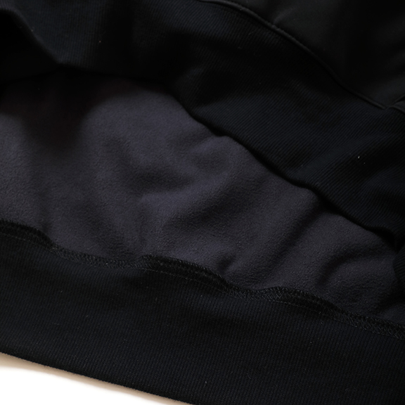 画像: CHALLENGER/MID LAYER HOODIE（BLACK）［ミッドレイヤーフーディー-22秋冬］