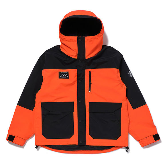 CHALLENGER/NYLON FIELD JACKET（ORANGE/BLACK）［ナイロンフィールド